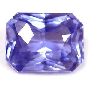 Szafir 1,44 ct, niebieski, szlif szmaragdowy