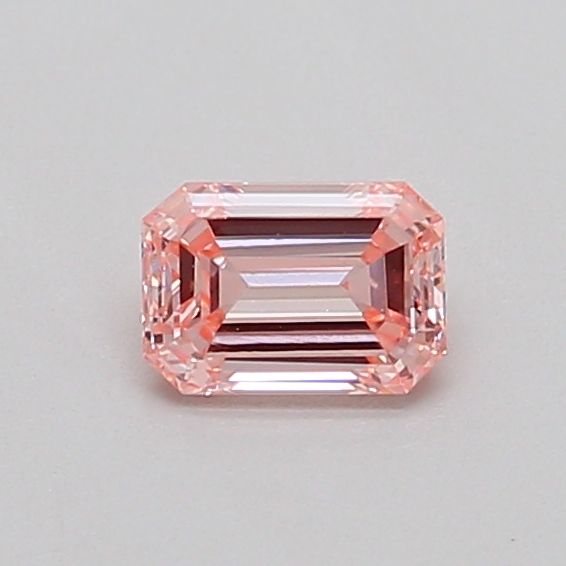 0.39 CT Fancy Light Orange EMERALD