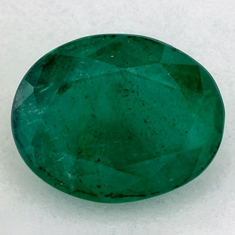 Szmaragd 2,26 ct, zielony, szlif owalny
