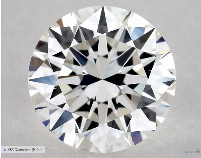 Prírodný diamant okrúhly...