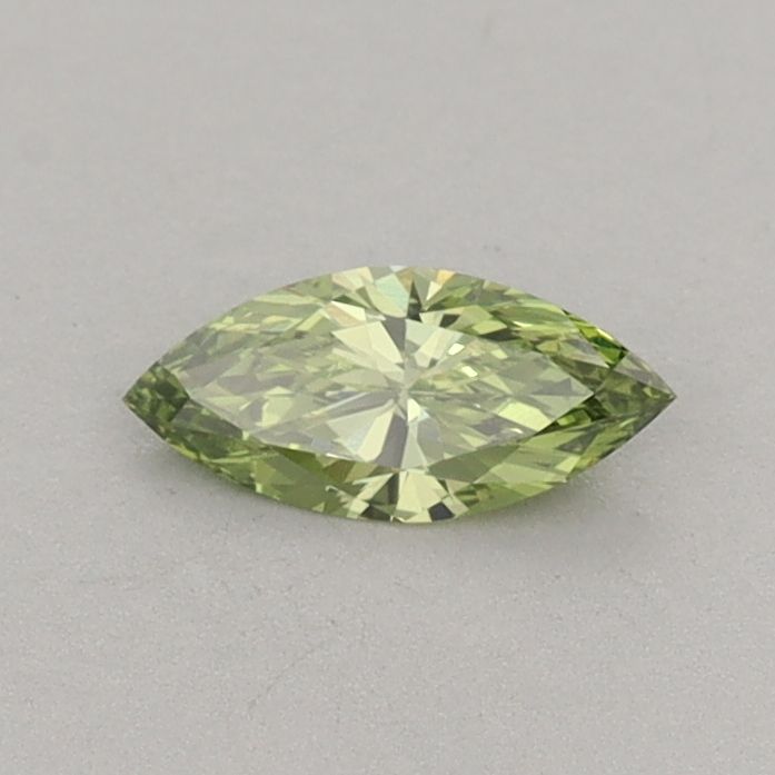 0.23 CT Fancy Vivid Green MARQUISE