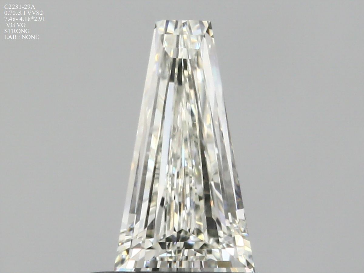 Prírodný diamant tapered...