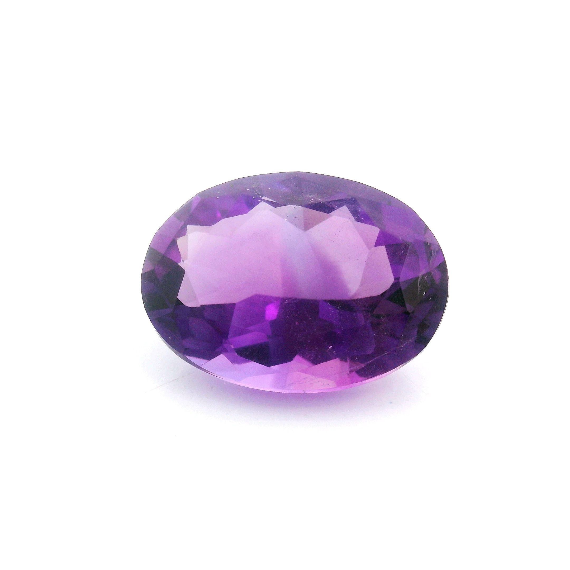 6.61 ct Oval amethyst