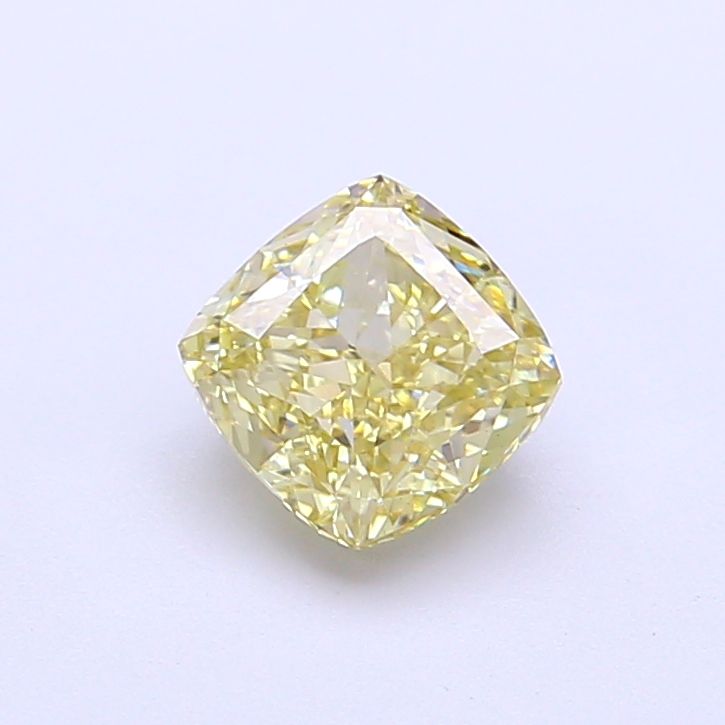 1.0 CT Fancy Light Yellow CUSHION MODIFIED
