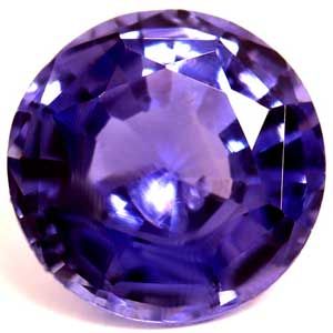 Szafir 1,00 ct, purpurowy, szlif okrągły