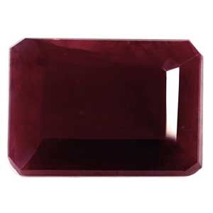 RUBY FACETED 6.37ct RED Deep Red SI REST_OF_AFRICA NONE