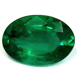 Szmaragd 2,67 ct, zielony, szlif owalny