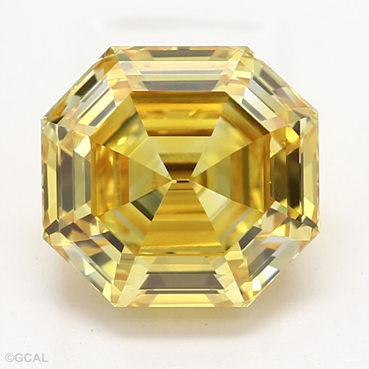 1.1 CT Fancy Vivid Yellow OCTAGONAL