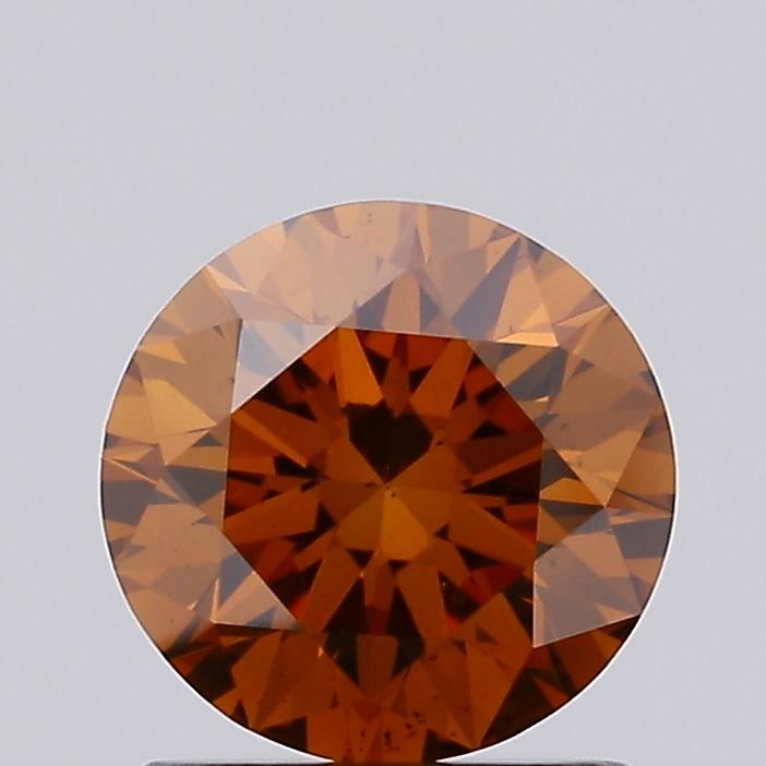 1.06 CT Fancy Vivid Orange ROUND