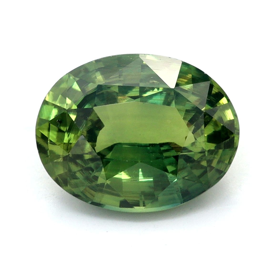 SAPPHIRE FACETED 2.01ct GREEN SI MADAGASCAR NONE