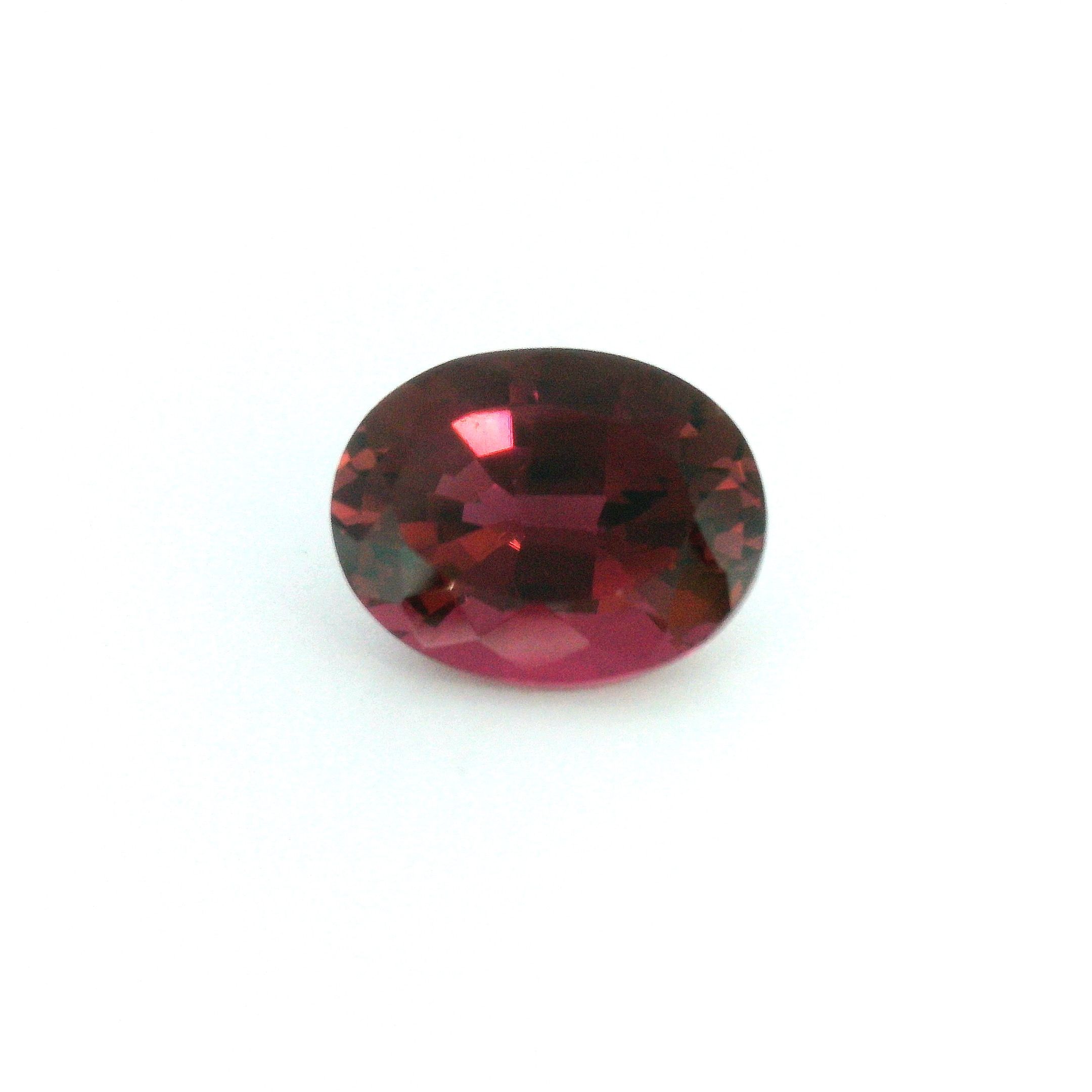 Turmalin 2,57 ct, różowy, szlif owalny