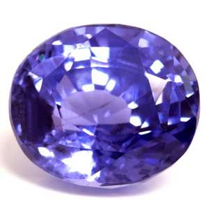 Szafir 2,04 ct, purpurowy, szlif owalny
