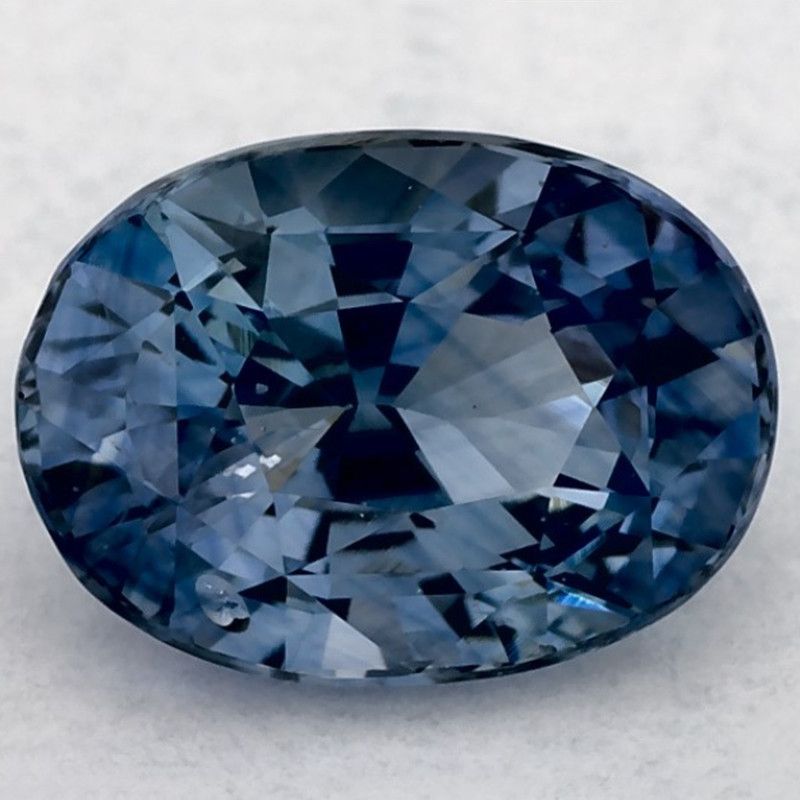 Szafir 1,81 ct, niebieski, szlif owalny