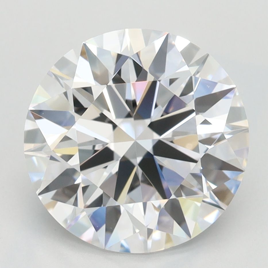 Diamant Rond 3.02 ct - Couleur D - Pureté IF