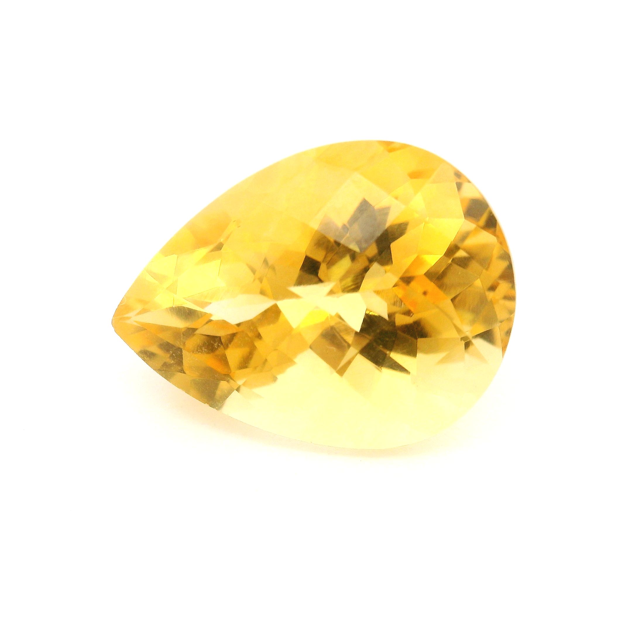 14.06 ct Pear citrine