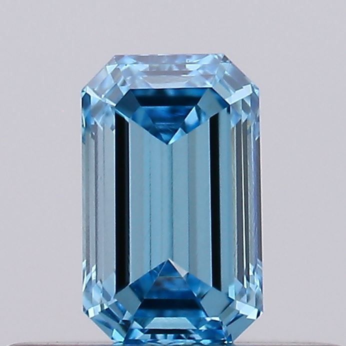 0.33 CT Fancy Vivid Blue EMERALD