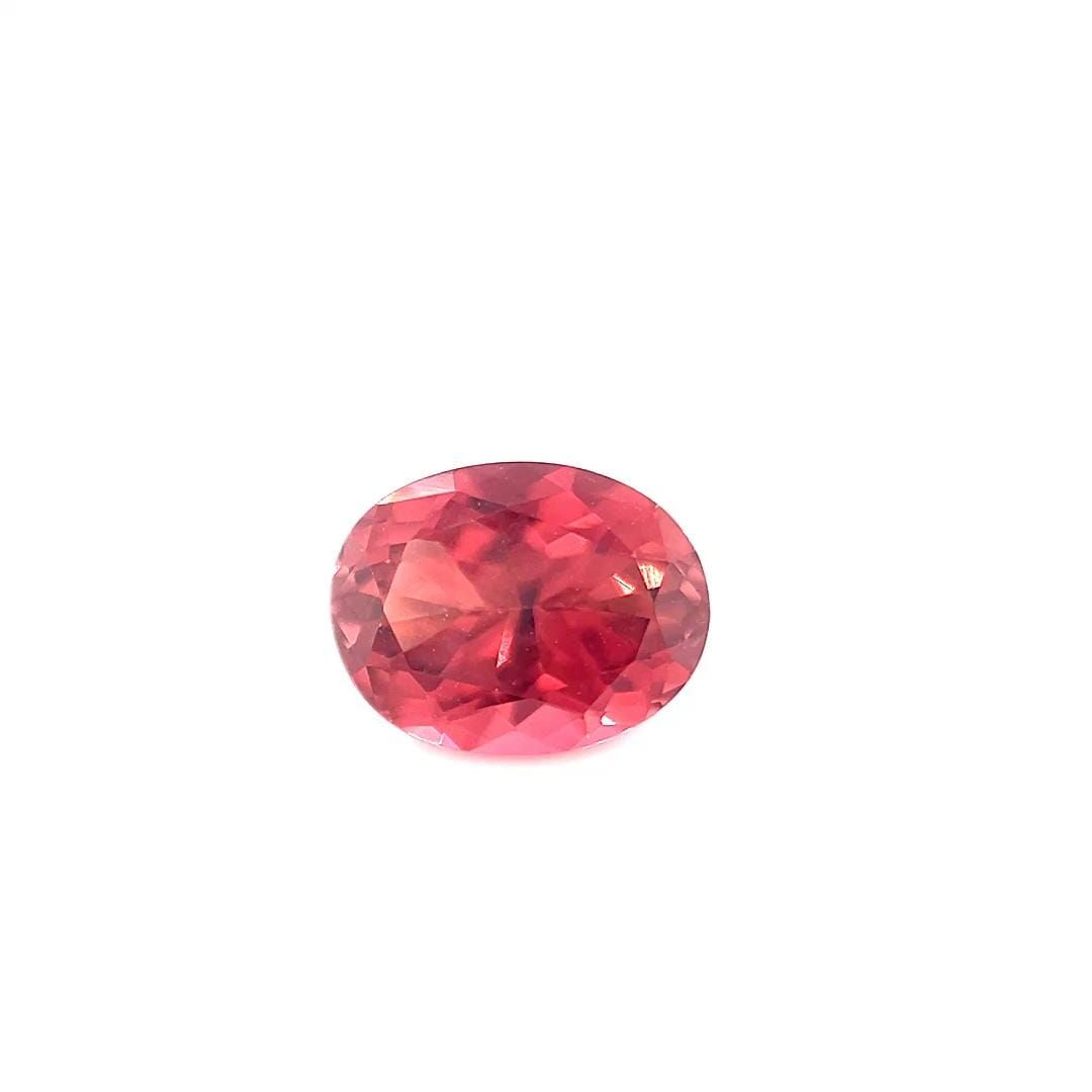 Turmalin 1,42 ct, różowy, szlif owalny