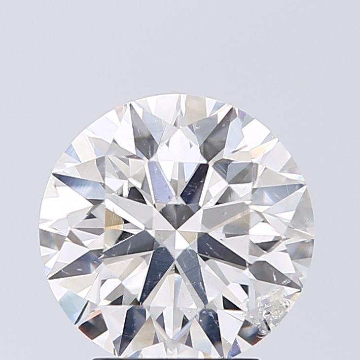 ROUND 2.51 Ct  H SI2 EX EX NON