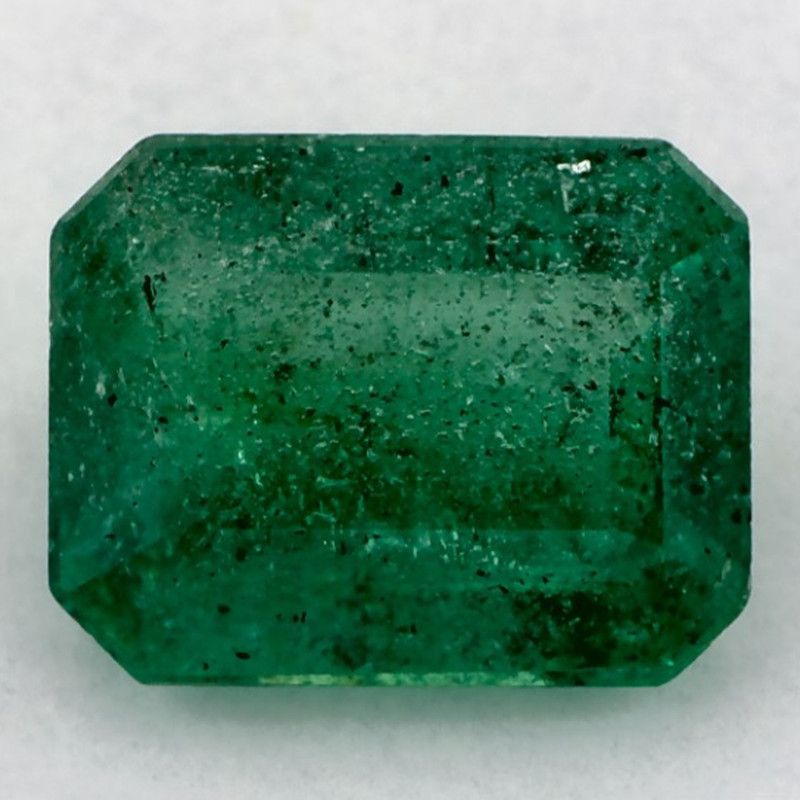 Szmaragd 3,09 ct, zielony, szlif ośmiokątny