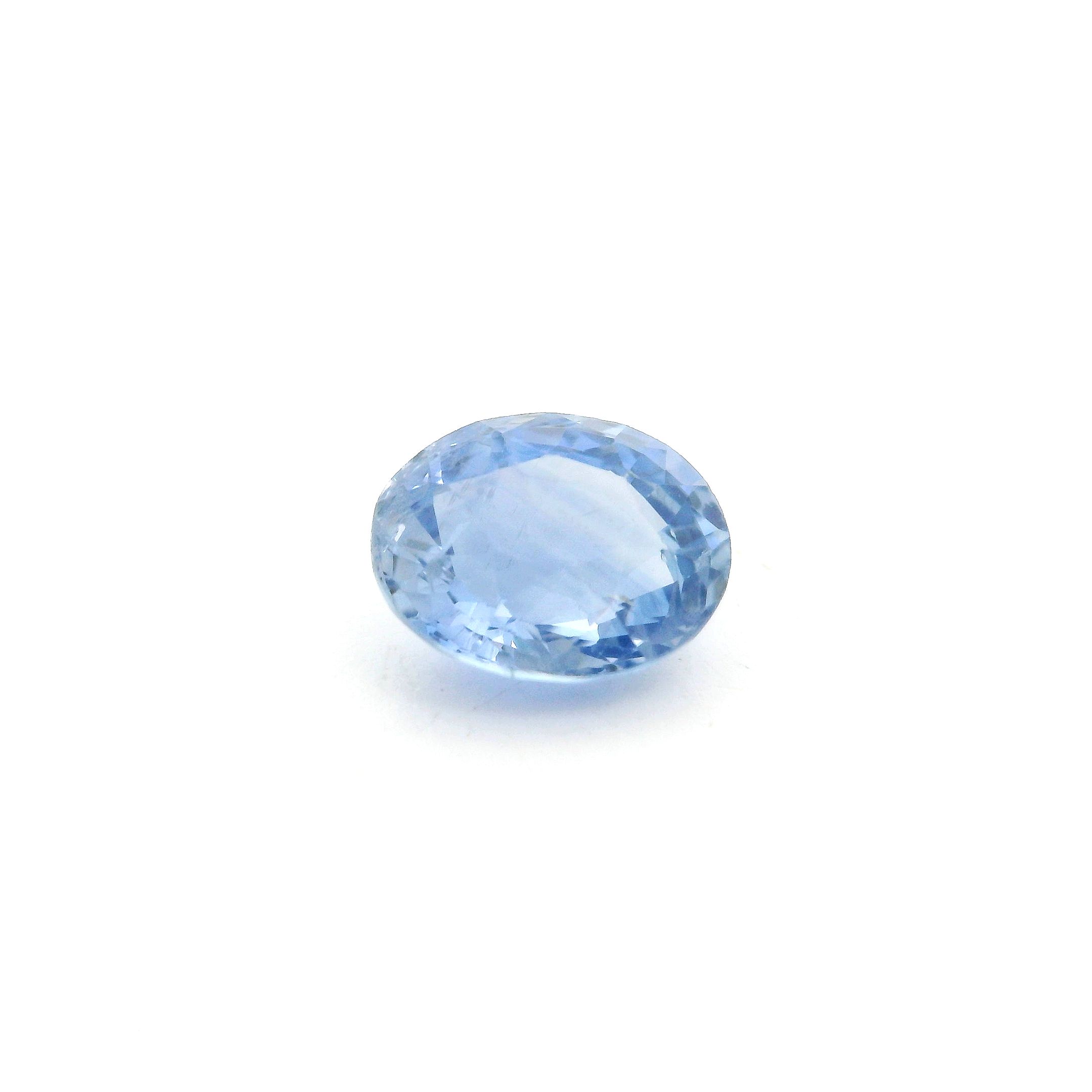 Szafir 1,57 ct, niebieski, szlif owalny
