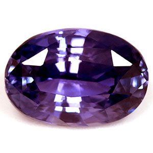 Szafir 2,36 ct, purpurowy, szlif owalny
