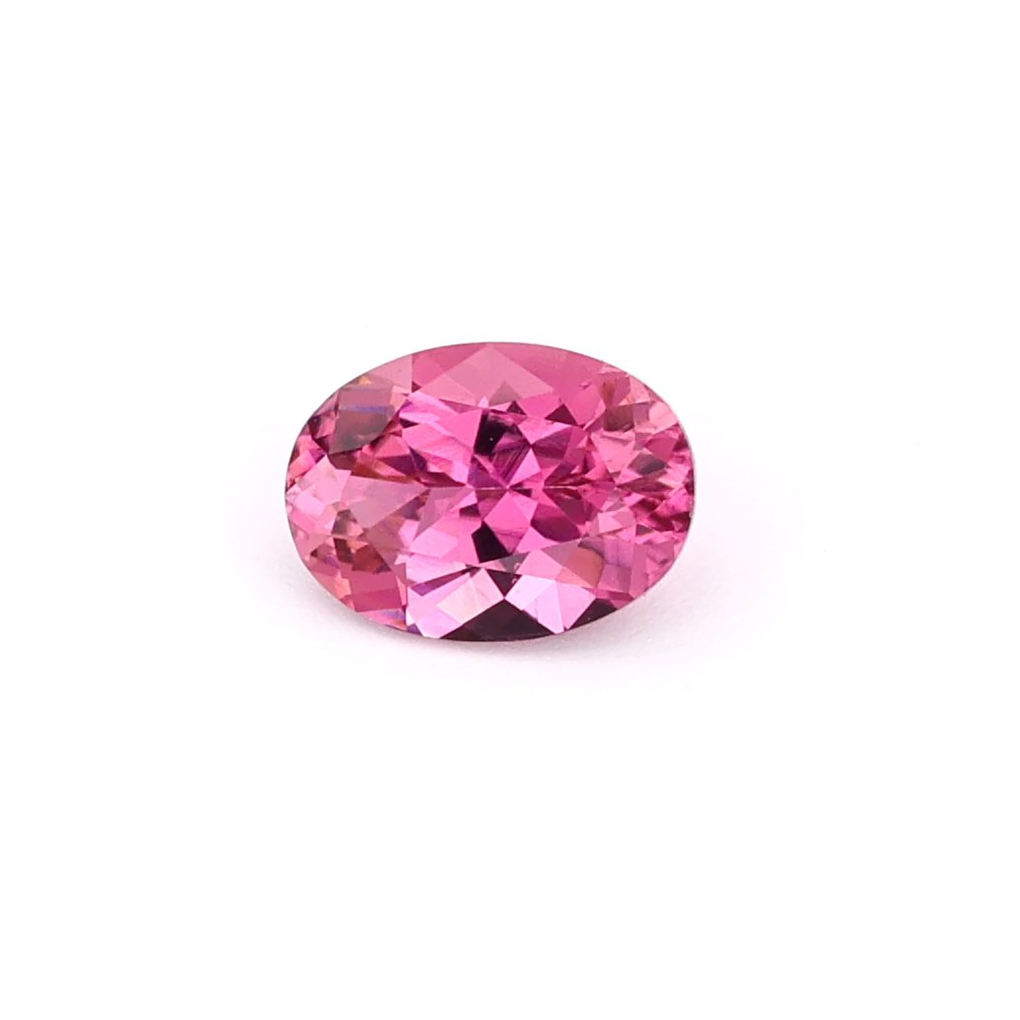 TOURMALINE FACETED 0.73ct PINK PINK EC MOZAMBIQUE HEATED