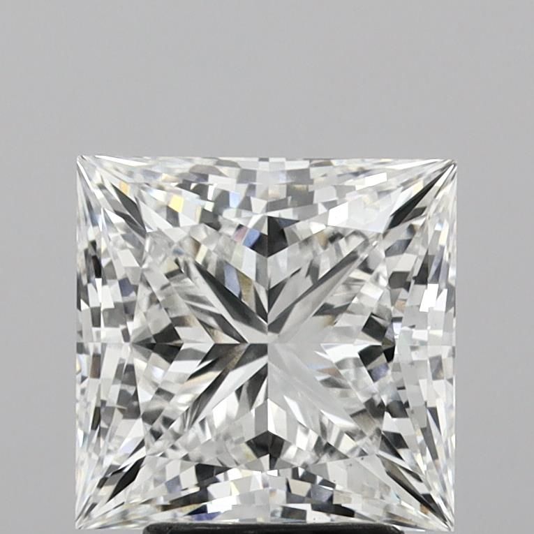 3.8 carat e VS1 EX Cut IGI princess diamond
