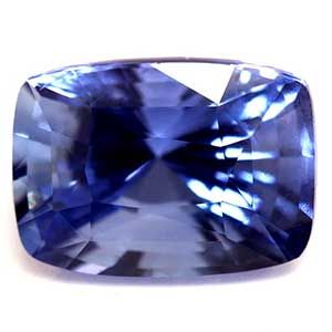 Szafir 1,07 ct, niebieski, szlif cushion