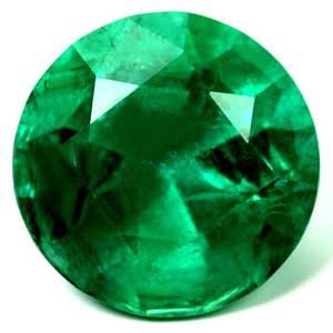 Szmaragd 4,85 ct, zielony, szlif okrągły