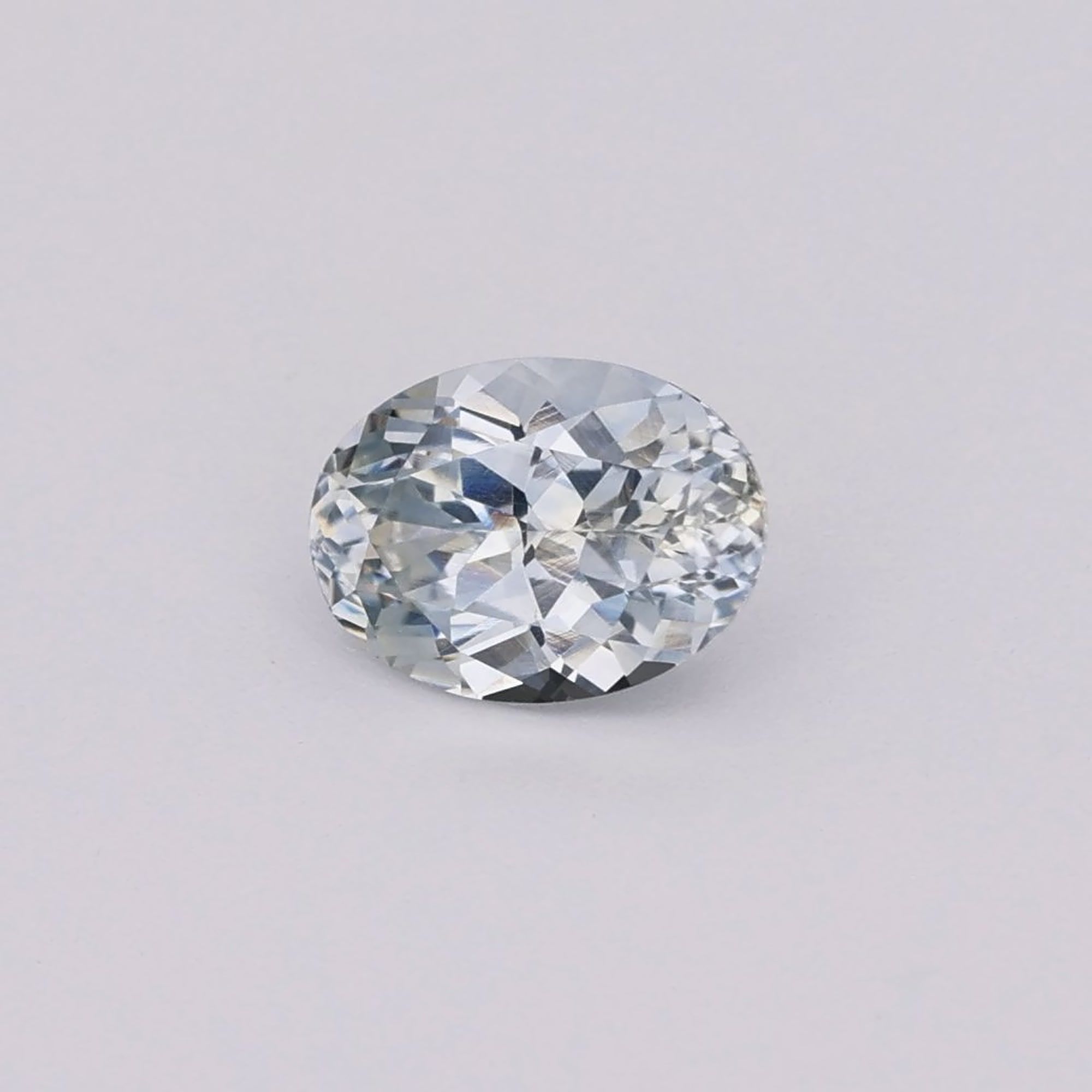 SAPPHIRE FACETED 1.1ct WHITE White EC UNITEDSTATES HEATED