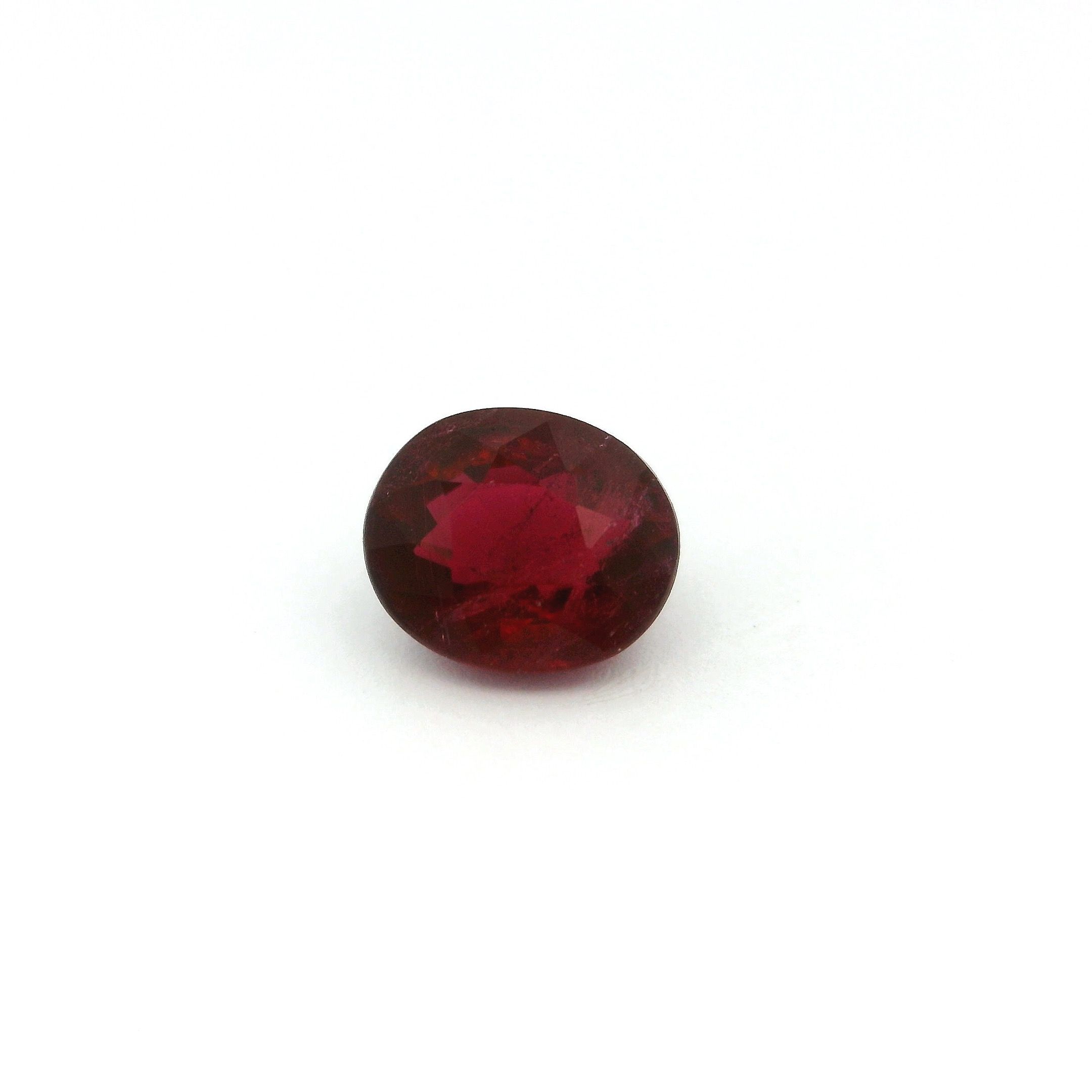 Turmalin 1,38 ct, różowy, szlif owalny