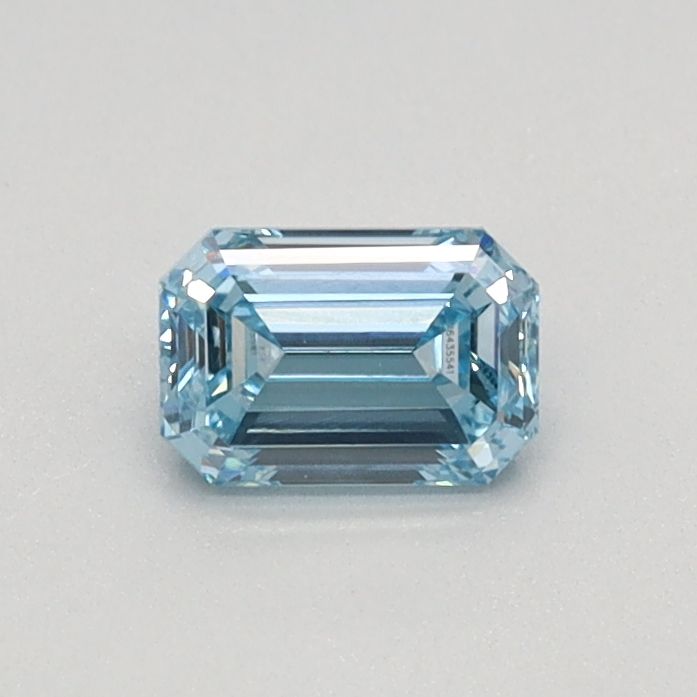 0.35 CT Fancy Intense Blue EMERALD