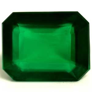 Szmaragd 1,95 ct, zielony, szlif szmaragdowy