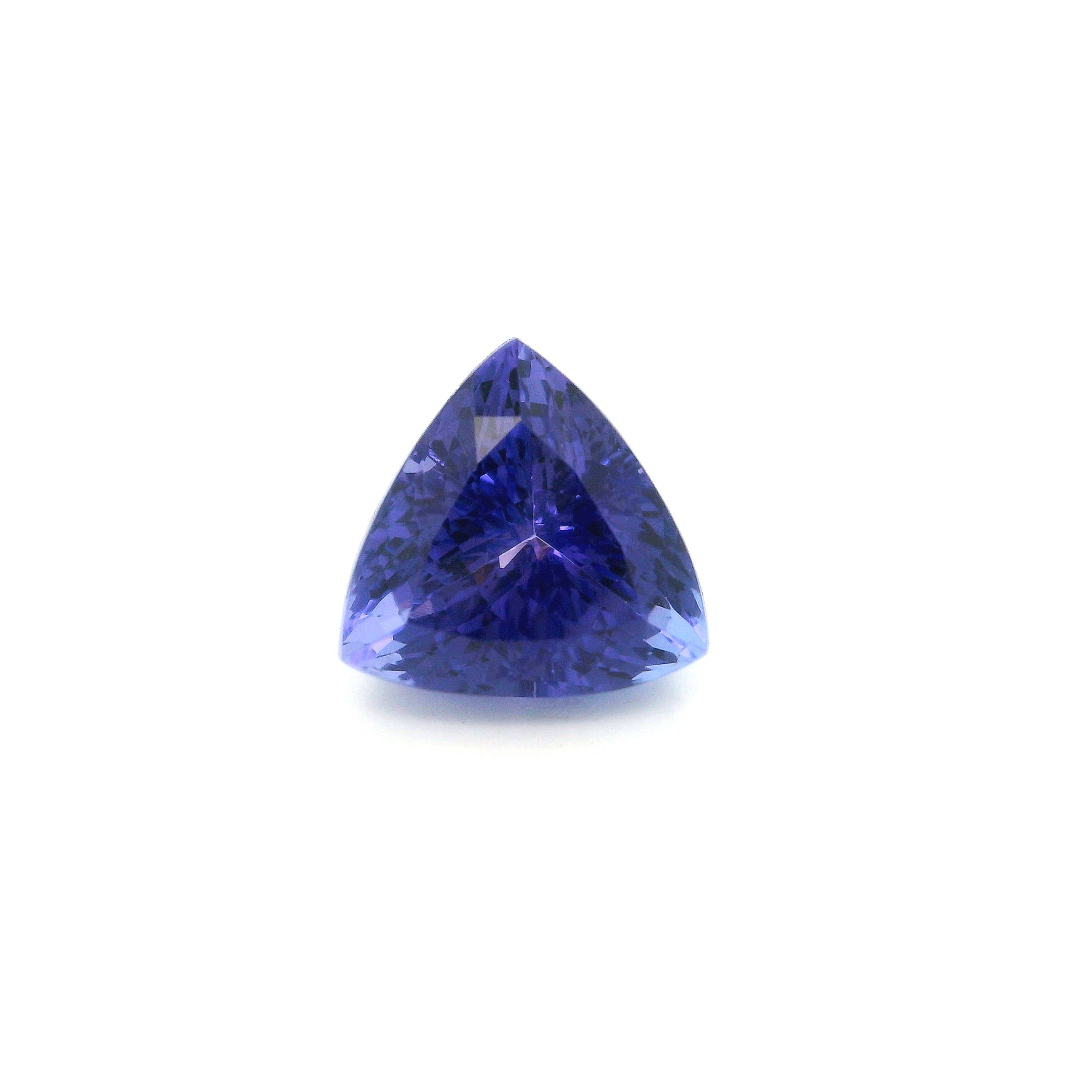 4.18 ct Triangular Tanzanite
