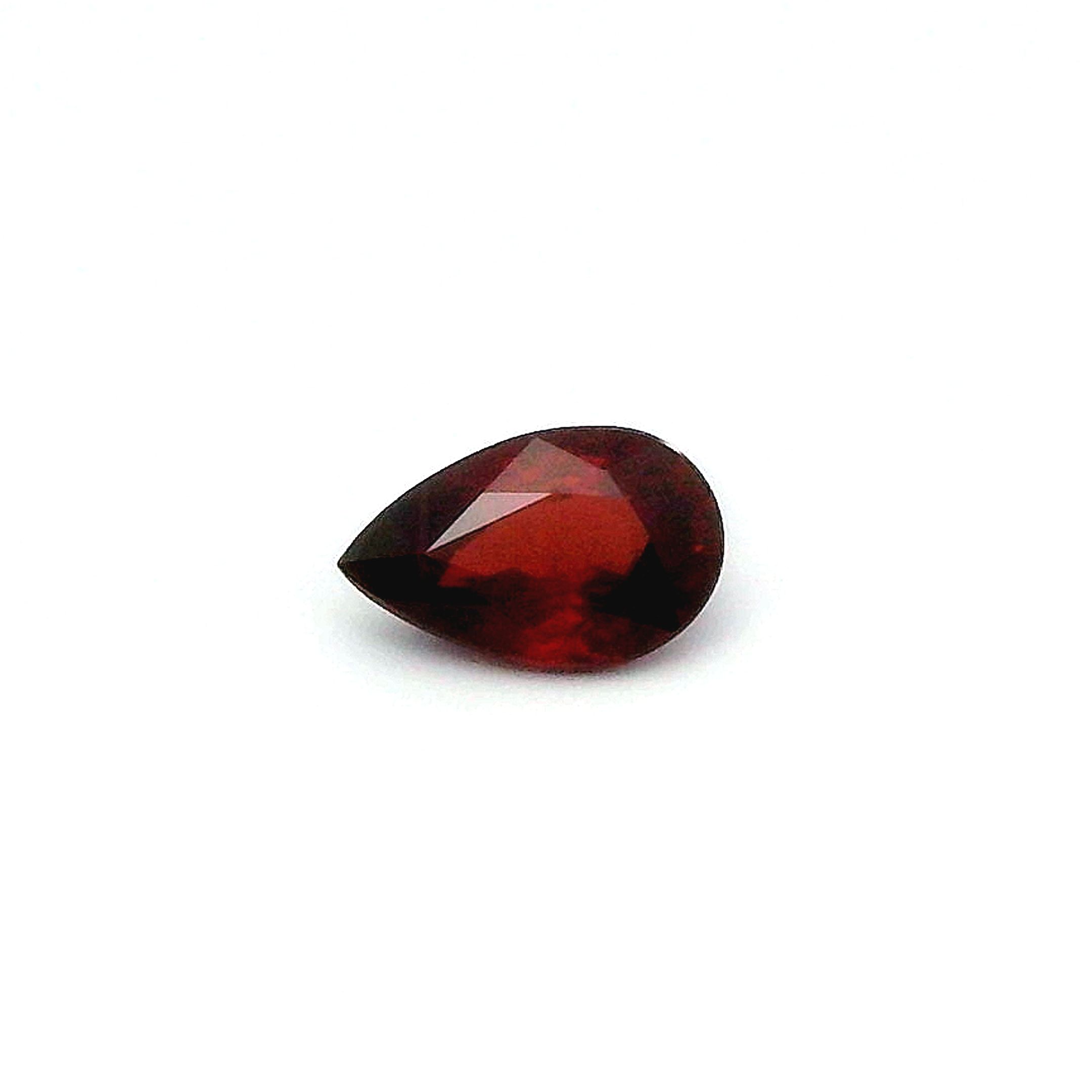 1.07 ct Pear Ruby