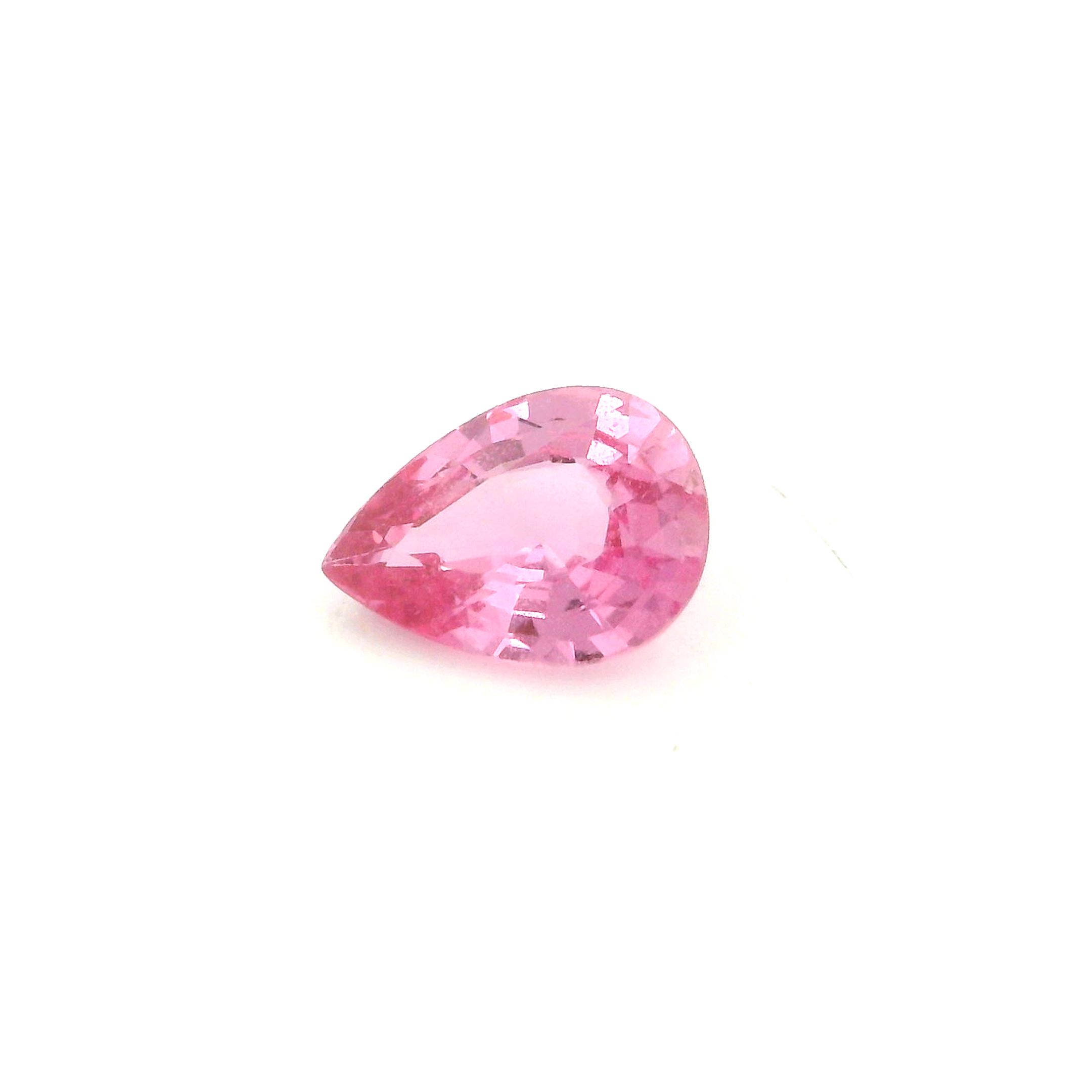 0.72 ct Pear sapphire