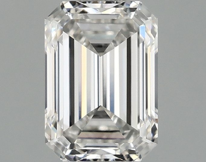 Diamant Émeraude 0.98 ct - Couleur F - Pureté VS1
