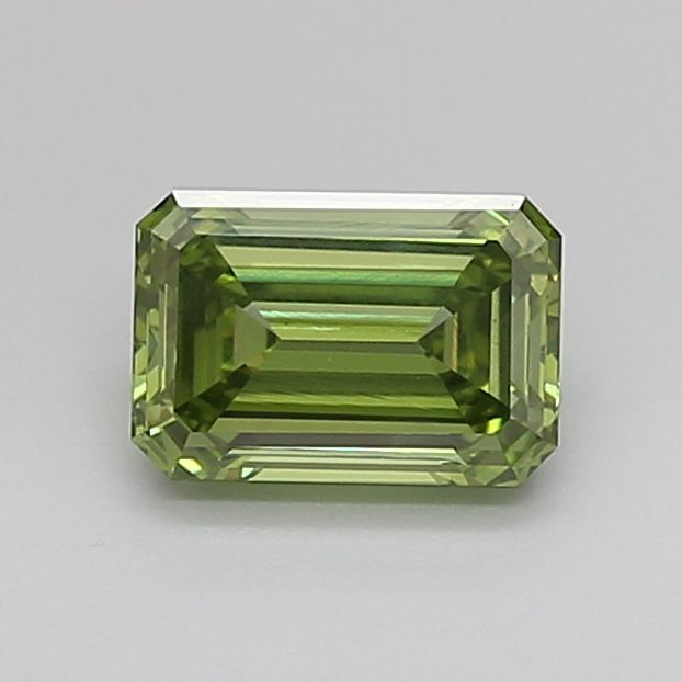 1.01 CT Fancy Vivid Green EMERALD