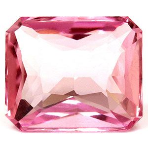 SAPPHIRE FACETED 1.39ct PINK Soft Pink EC MADAGASCAR NONE