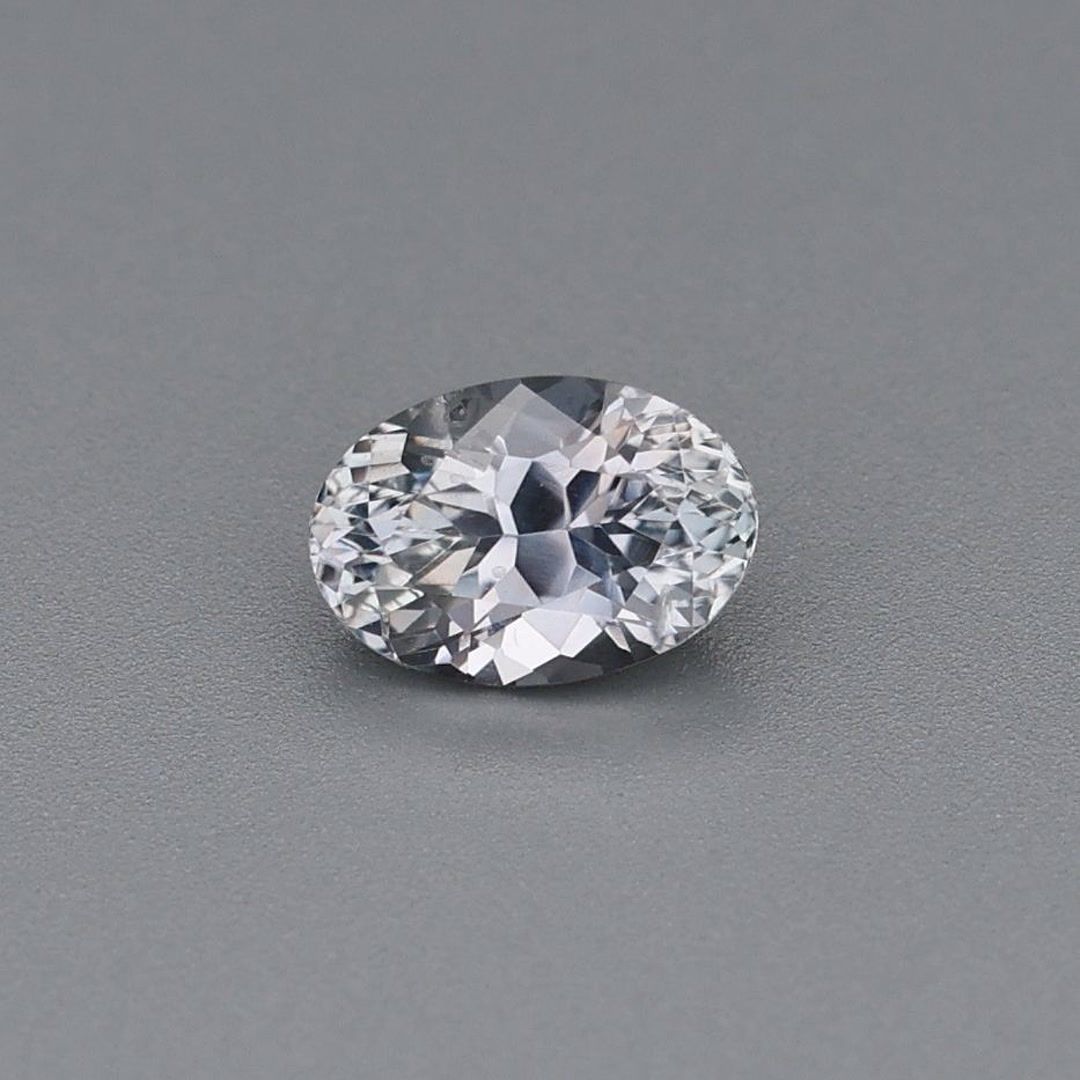 SAPPHIRE FACETED 0.65ct WHITE White EC UNITEDSTATES HEATED
