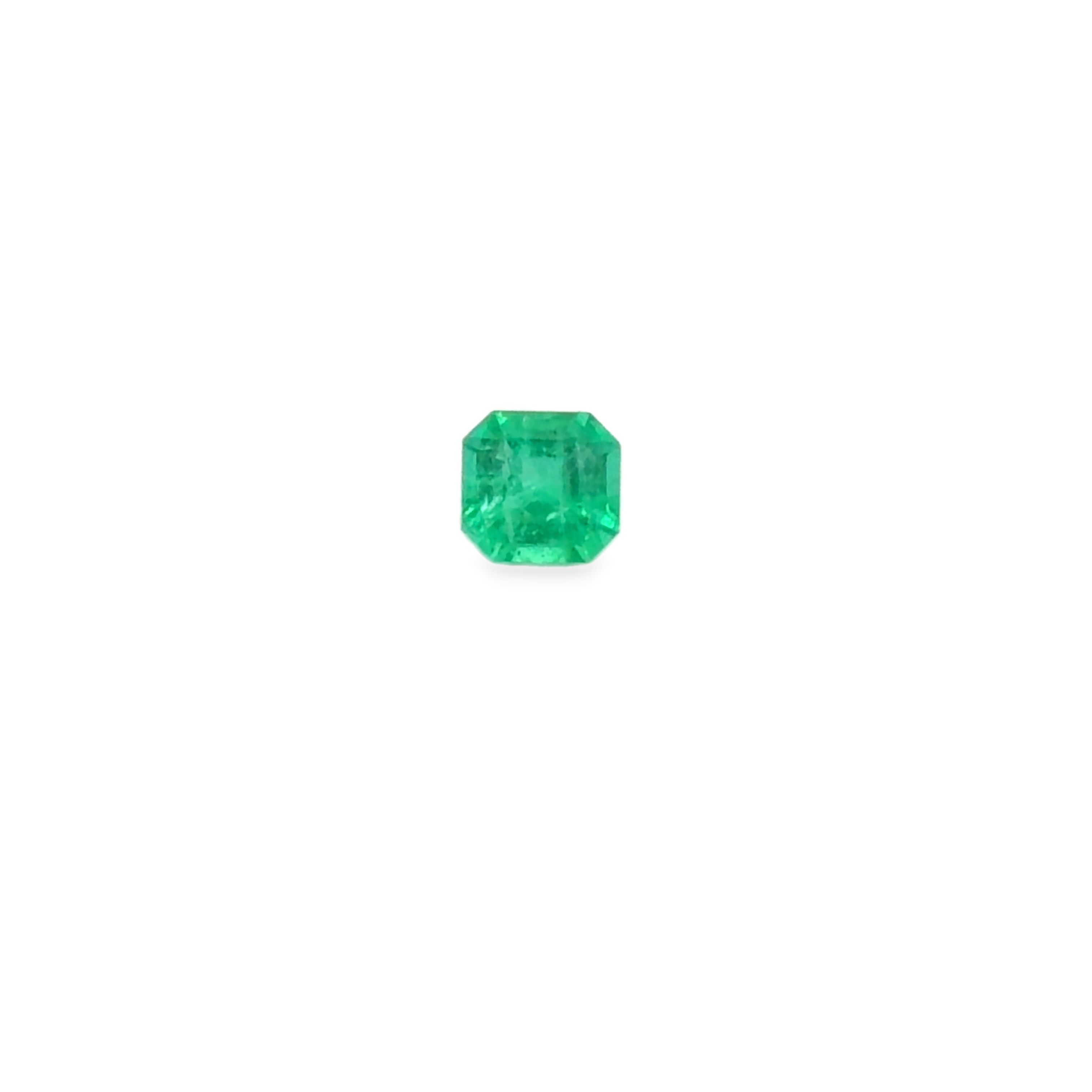 1.19 ct Octagonal emerald