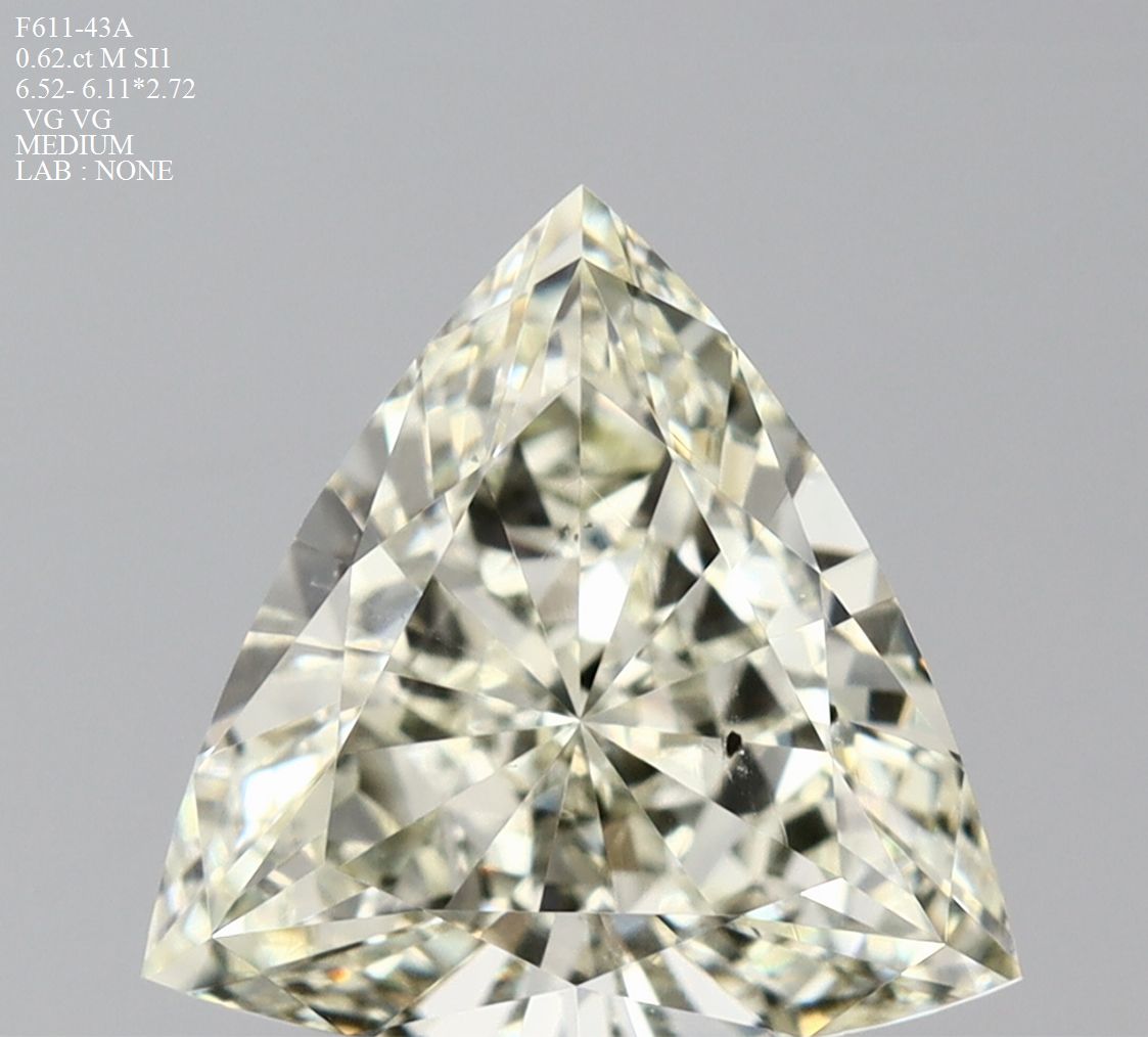 Prírodný diamant triangel,...