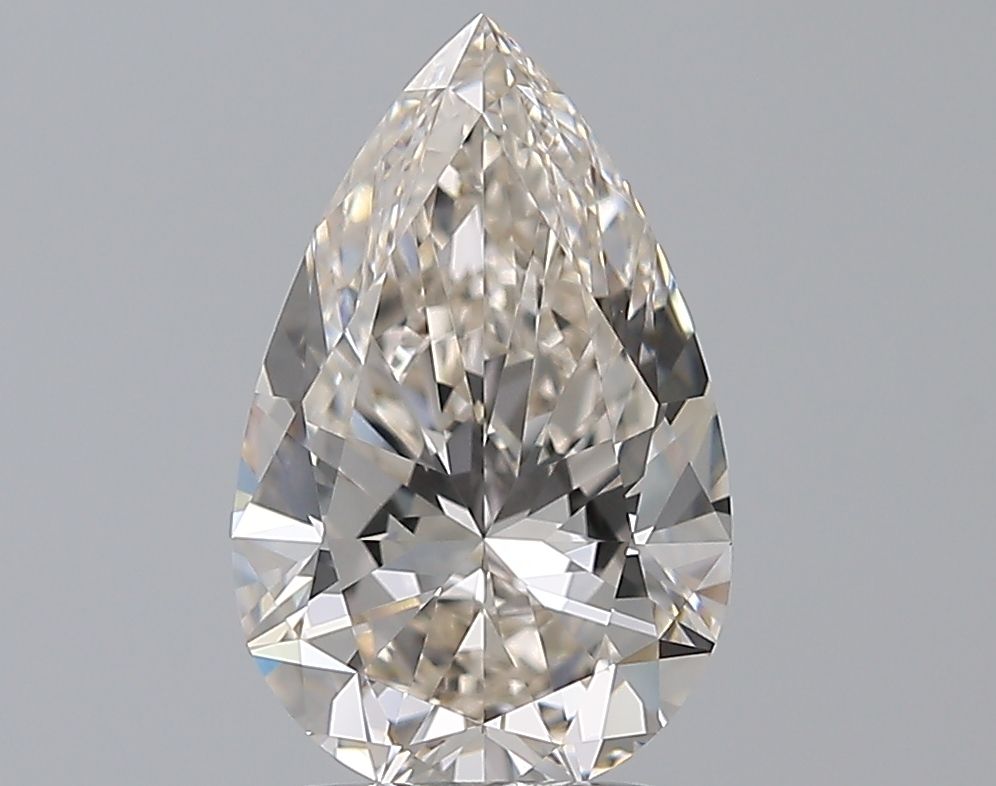 Diamant Poire 2.50 ct - Couleur J - Pureté VVS1