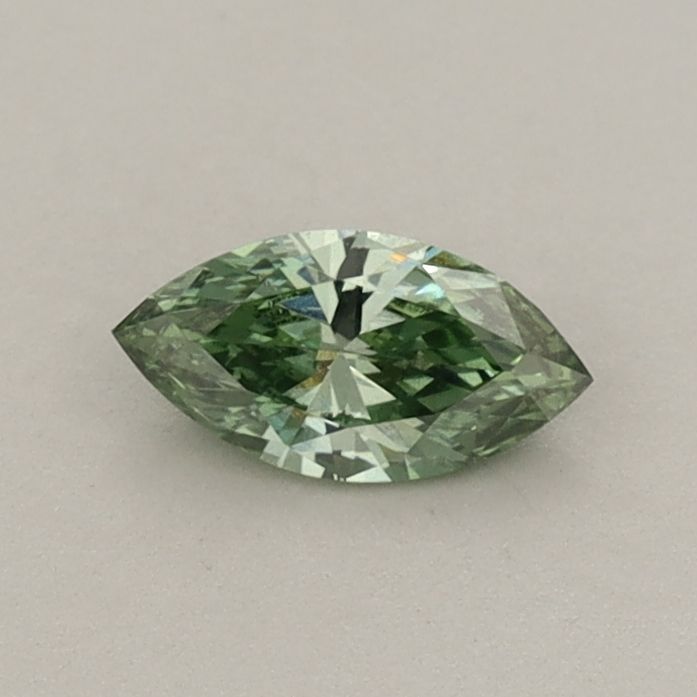 0.29 CT Fancy Vivid Green MARQUISE
