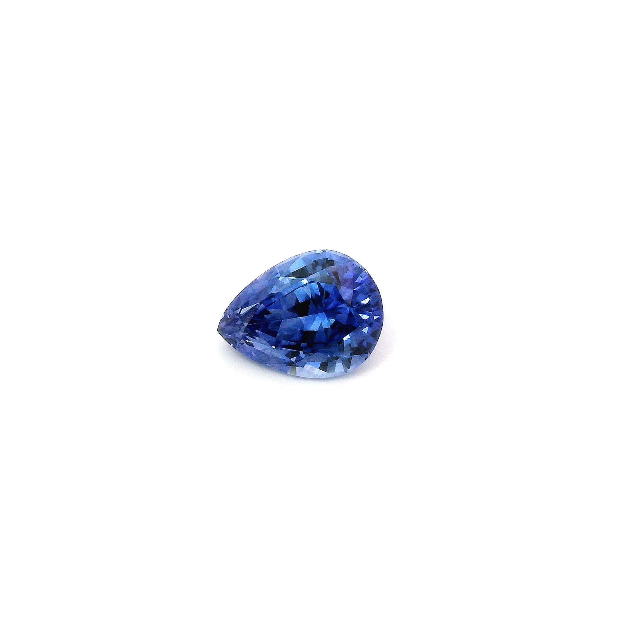 2.28 ct Pear Sapphire