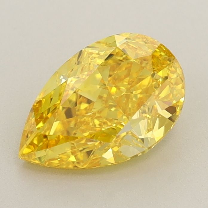 1.14 CT Fancy Vivid Yellow PEAR