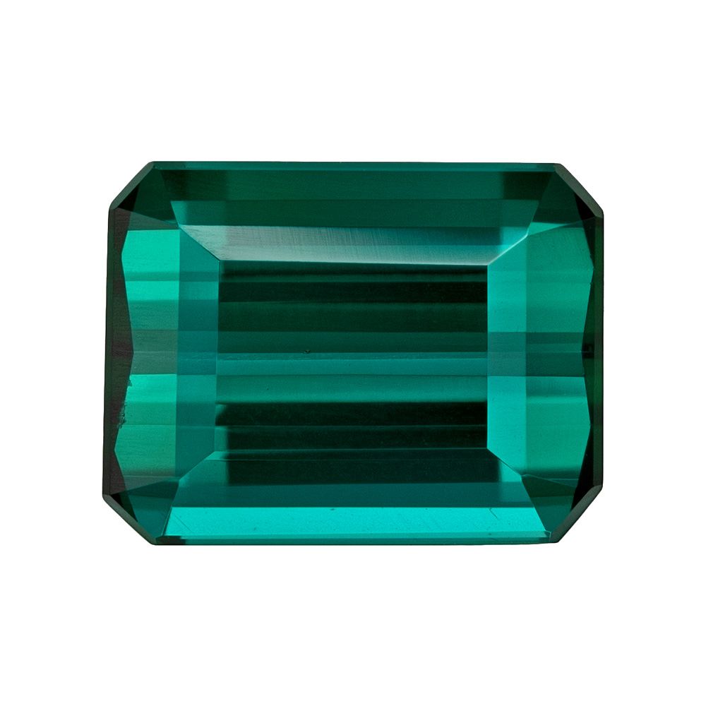 TOURMALINE FACETED 2.71ct TEAL SI BRAZIL HEATED