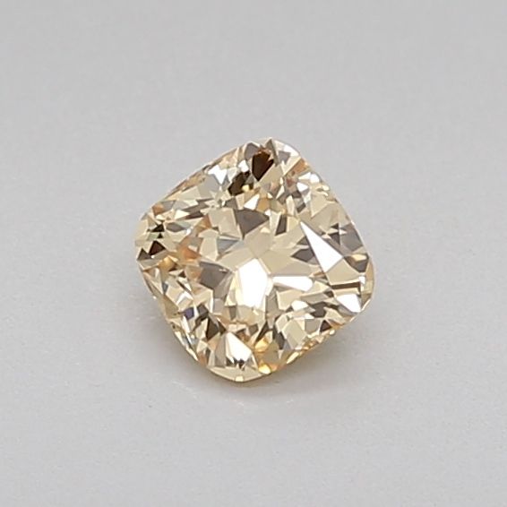 0.3 CT Fancy Intense Yellow CUSHION BRILLIANT