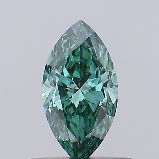 0.52 CT Fancy Vivid Green MARQUISE