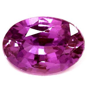 Szafir 1,16 ct, różowy, szlif owalny